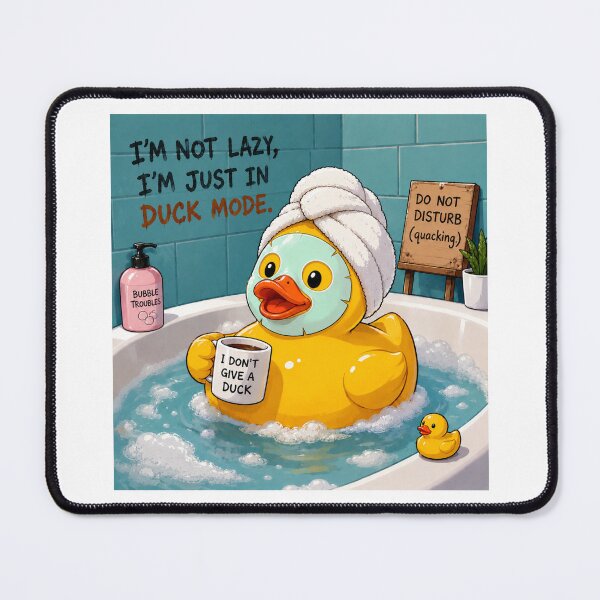 Item preview, I'm Not Lazy, I'm Just In Duck Mode designed and sold by Thor-stone.