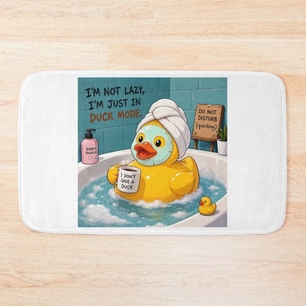 Item preview, I'm Not Lazy, I'm Just In Duck Mode designed and sold by Thor-stone.