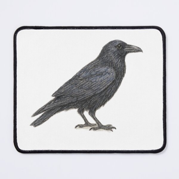 Item preview, Common raven – animal illustration designed and sold by JOANNASKAH.