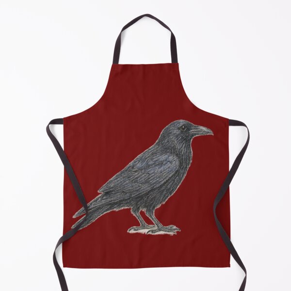 Item preview, Common raven – animal illustration designed and sold by JOANNASKAH.