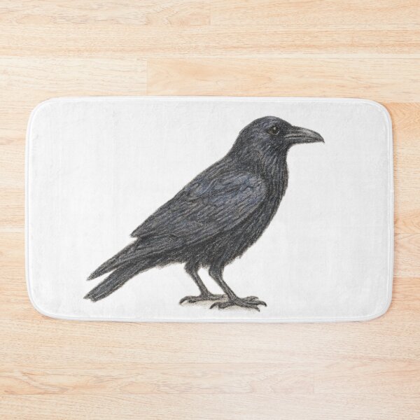 Item preview, Common raven – animal illustration designed and sold by JOANNASKAH.