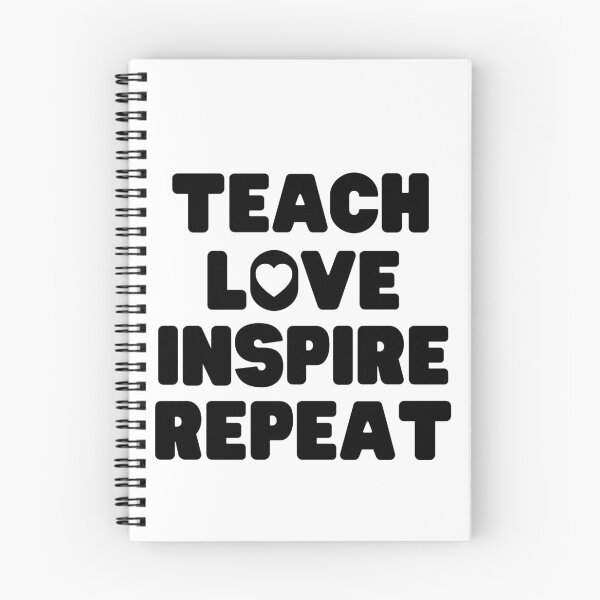 Item preview, Teach, Love, Inspire, Repeat designed and sold by Boandbearprints.