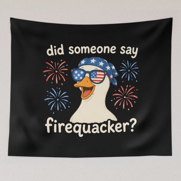 Item preview, Did Someone Say Firequacker Cute Goose Fireworks designed and sold by Marblaes00.