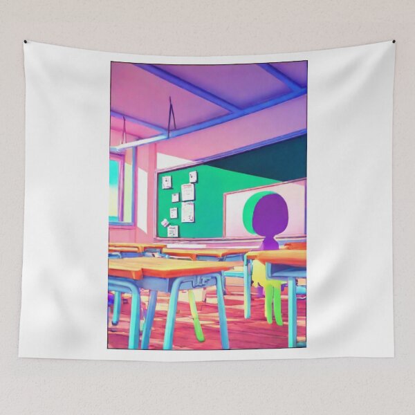 Item preview, Art - Anime-Inspired Classroom, Dreamcore Palette designed and sold by Reverso-Design.