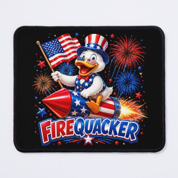 Item preview, FireQuacker Patriotic 4th Of July designed and sold by EfiKrios.