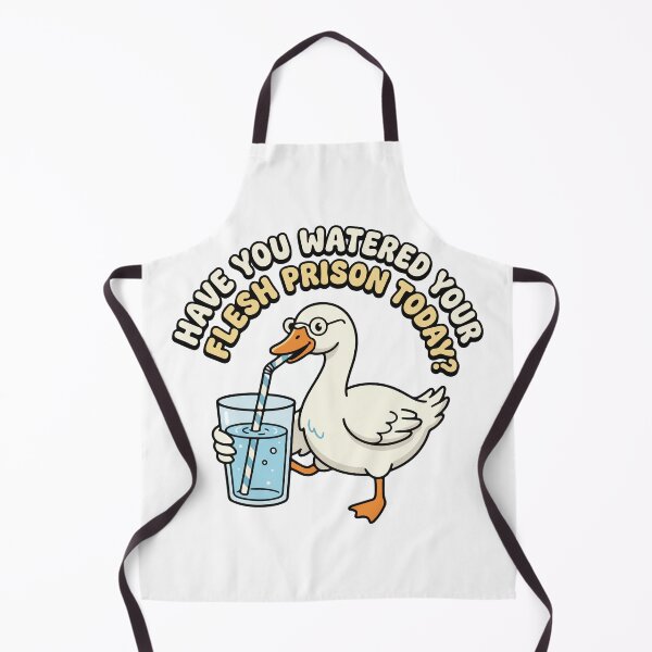 Item preview, Have You Watered Your Flesh Prison Today Funny Duck designed and sold by raedattia.