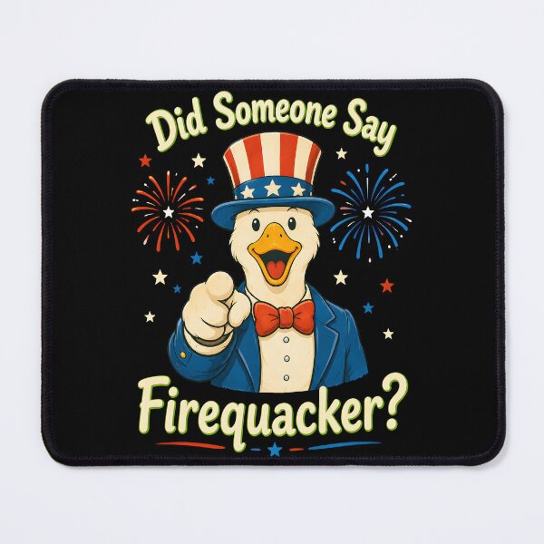 Item preview, Did Someone Say Firequacker Patriotic Goose Humor designed and sold by Marblaes00.