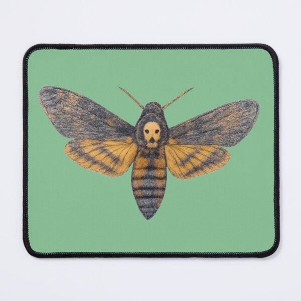Item preview, Death's-head hawkmoth – naturalist illustration designed and sold by JOANNASKAH.
