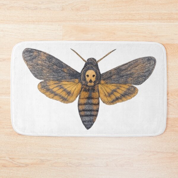 Item preview, Death's-head hawkmoth – naturalist illustration designed and sold by JOANNASKAH.