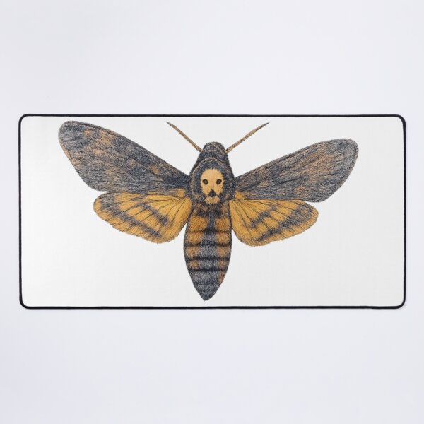 Item preview, Death's-head hawkmoth – naturalist illustration designed and sold by JOANNASKAH.