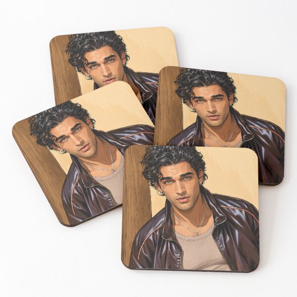 Item preview, Josh Heuston (Justin) posing (fan art) designed and sold by PopCultureAndStuff.