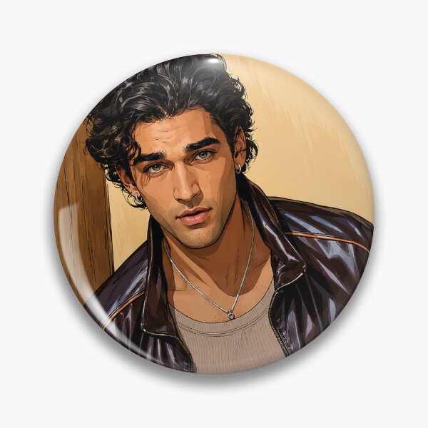 Item preview, Josh Heuston (Justin) posing (fan art) designed and sold by PopCultureAndStuff.