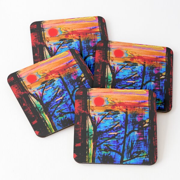 Item preview, Dirty Sunset Collage designed and sold by Swooncake Press.