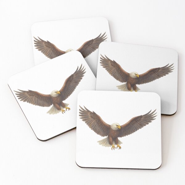 Item preview, Bald eagle – animal illustration designed and sold by JOANNASKAH.