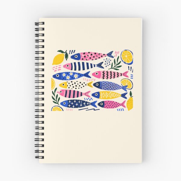 Item preview, Colorful Fish Pattern | Fun Tropical Ocean Illustration | Cute Marine Life Design | Vibrant Seamless Print designed and sold by poppet103.
