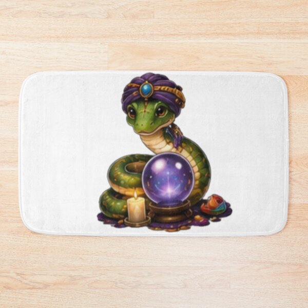 Item preview, Mystic Snake and Crystal Ball Sticker designed and sold by DailyDoodlesBySumbul.