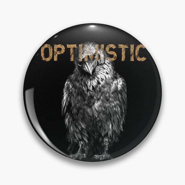 Item preview, Optimistic Raven | Worn Wild designed and sold by Inkversed.