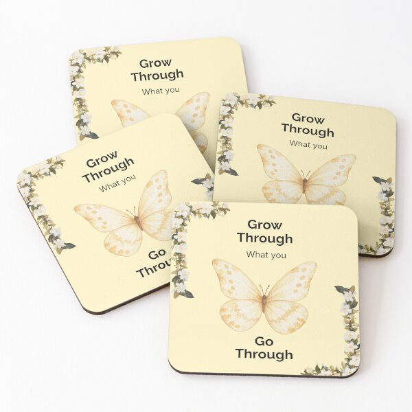 Item preview, Grow through go through typography design  designed and sold by Krishnacre8.