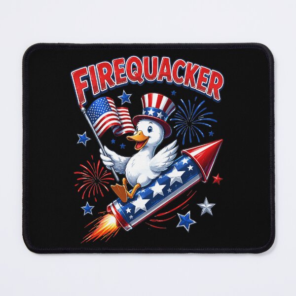 Item preview, FireQuacker Patriotic 4th Of July designed and sold by EfiKrios.