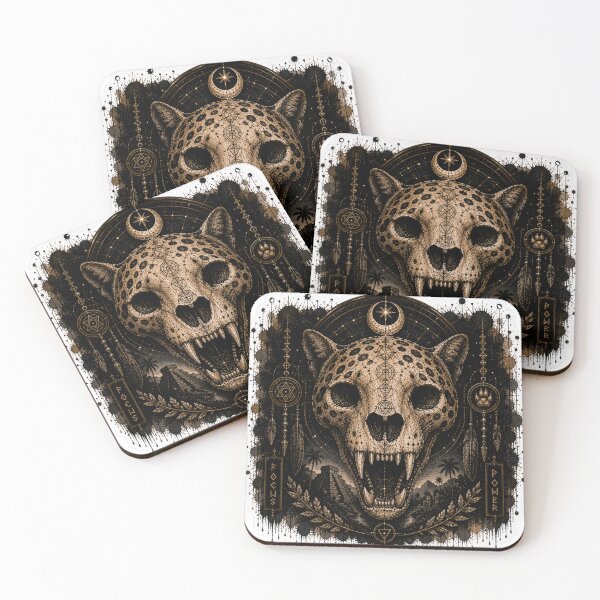 Item preview, Jaguar Skull Celestial Night designed and sold by PatternFly.