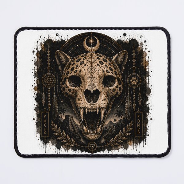 Item preview, Jaguar Skull Celestial Night designed and sold by PatternFly.