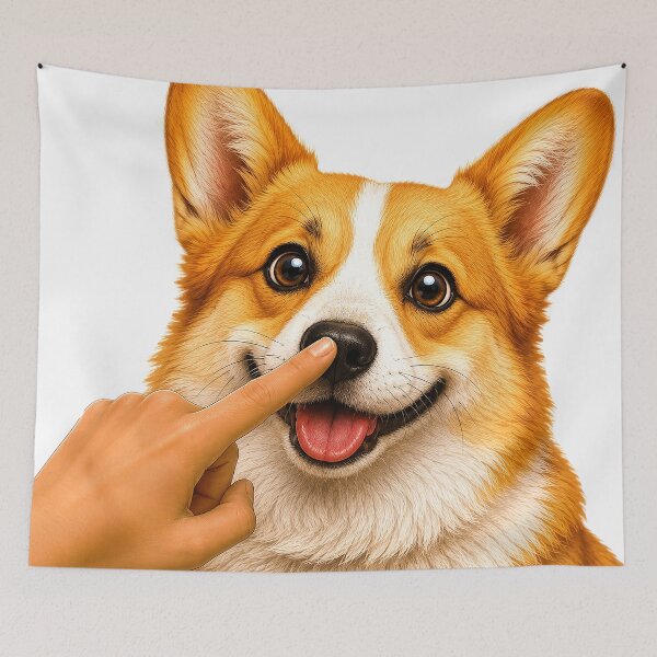Item preview, ⭐ BOOP THE SNOOT COLLECTION ⭐ – CORGI – Every Snoot Deserves a Boop designed and sold by WheelieGdArt.