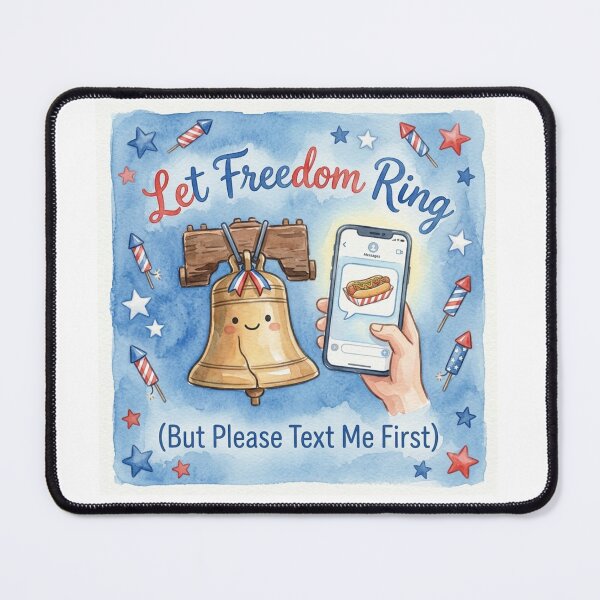 Item preview, Let Freedom Ring (But Please Text Me First) designed and sold by 1st Choice Design.