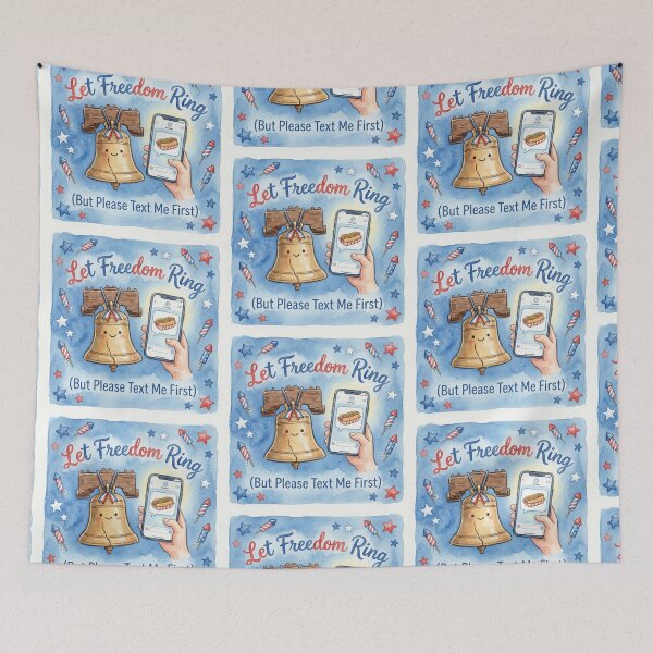 Item preview, Let Freedom Ring (But Please Text Me First) designed and sold by 1st Choice Design.