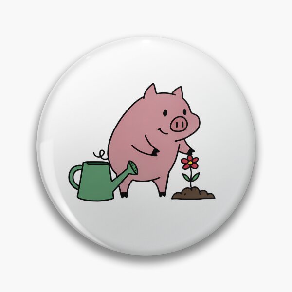 Item preview, Gardening Pig designed and sold by SimplePiggy.