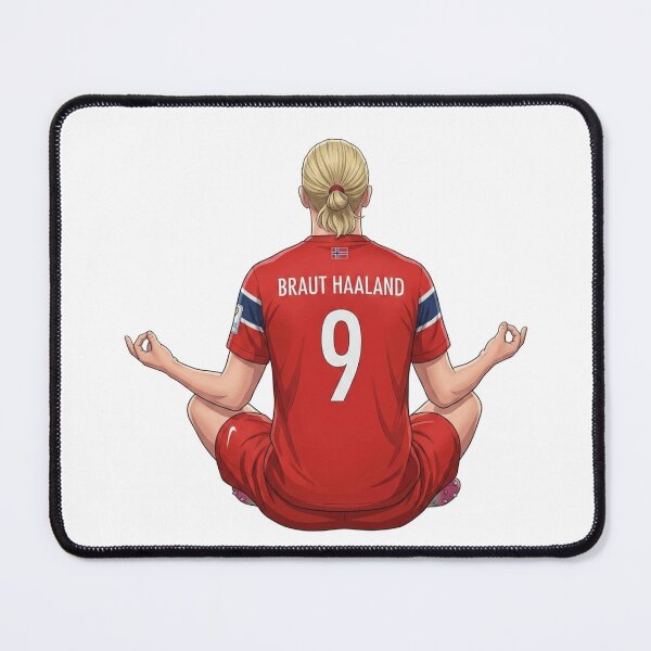 Item preview, Erling Haaland – Norwegian Football Legend Design designed and sold by Mialunaa.