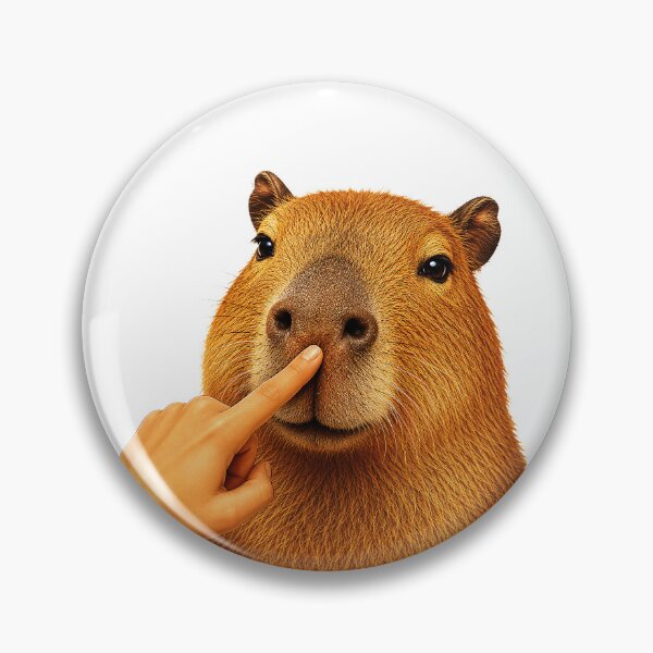 Item preview, ⭐ BOOP THE SNOOT COLLECTION ⭐ – CAPYBARA – Every Snoot Deserves a Boop designed and sold by WheelieGdArt.
