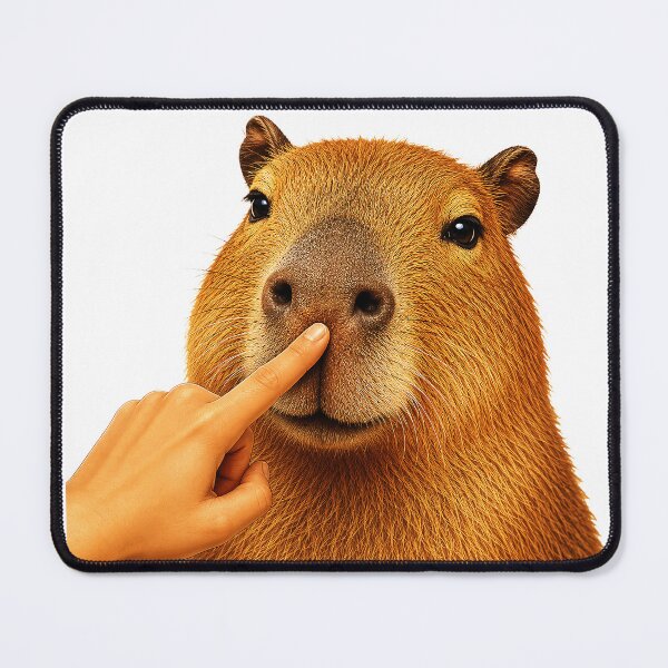 Item preview, ⭐ BOOP THE SNOOT COLLECTION ⭐ – CAPYBARA – Every Snoot Deserves a Boop designed and sold by WheelieGdArt.