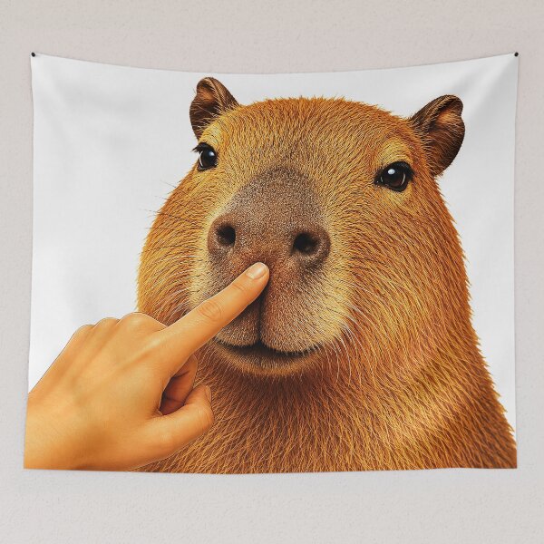 Item preview, ⭐ BOOP THE SNOOT COLLECTION ⭐ – CAPYBARA – Every Snoot Deserves a Boop designed and sold by WheelieGdArt.