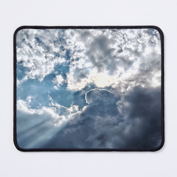 Item preview, Sun Rays Through Dramatic Clouds - Sky Photography designed and sold by SerenaTravelPic.