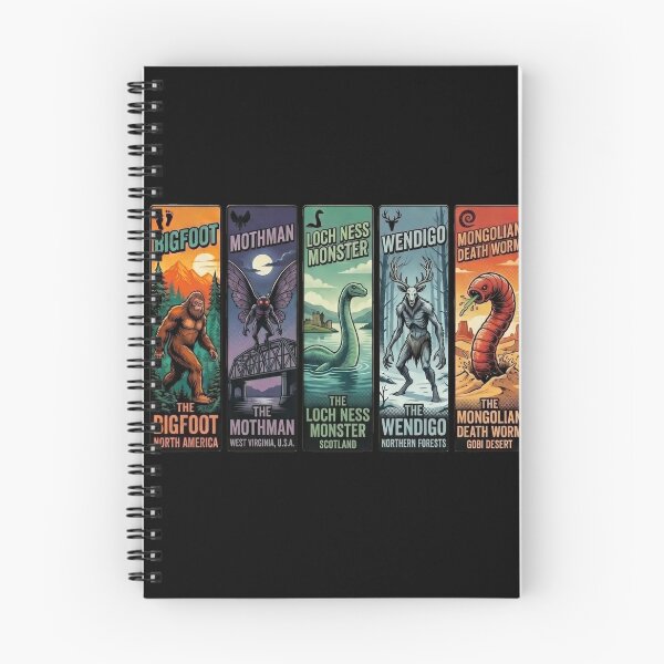 Item preview, Cryptid Legends Retro Pop Art Collection designed and sold by redsharkuk.