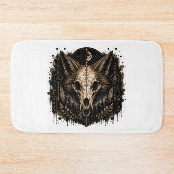 Item preview, Fox Skull Celestial Night designed and sold by PatternFly.