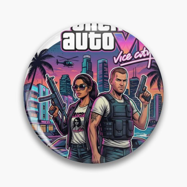 Item preview, Retro Neon Miami Vice - Synthwave Florida Art designed and sold by ABCDofficial.