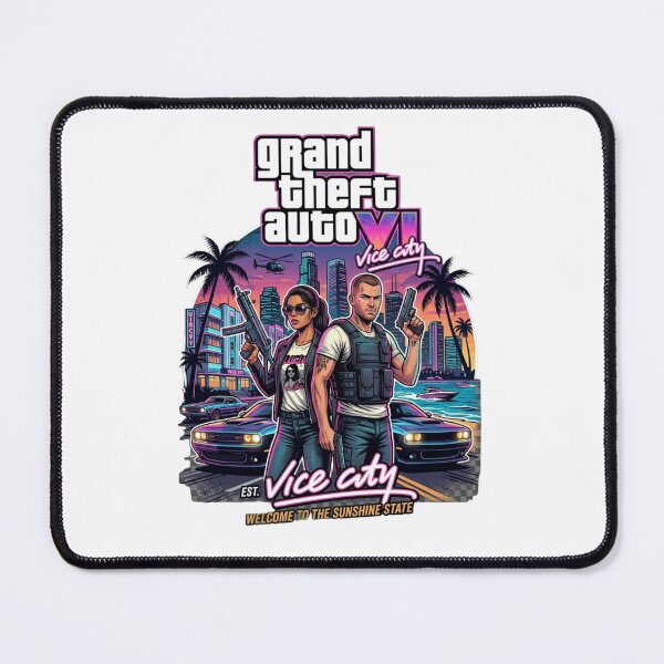 Item preview, Retro Neon Miami Vice - Synthwave Florida Art designed and sold by ABCDofficial.