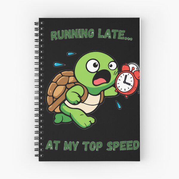 Item preview, Running late at my top speed tortoise graphic  designed and sold by Thelazygrind.