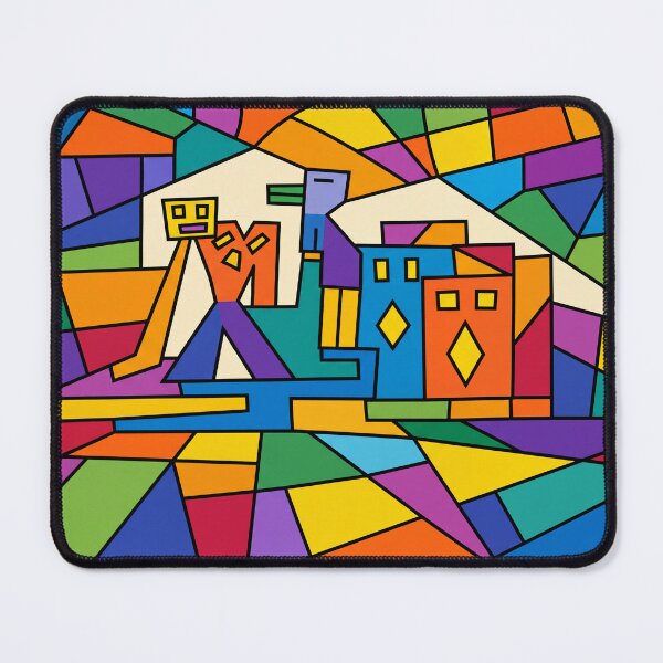 Item preview, Colorful Vibrant Geometric designed and sold by LC Studio by LiliCondez.
