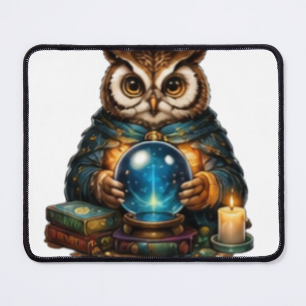 Item preview, Mystic Owl Fortune Teller designed and sold by DailyDoodlesBySumbul.