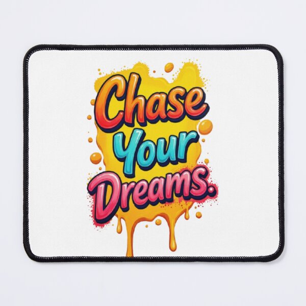 Item preview, Chase Your Dreams – Colorful 3D Typography Motivation Quote designed and sold by PixelStyle Studio.