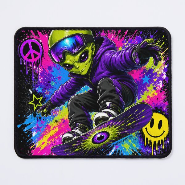 Item preview, ALIEN DYNAMIX - SNOWBOARDER designed and sold by stuph4kewlkidz.