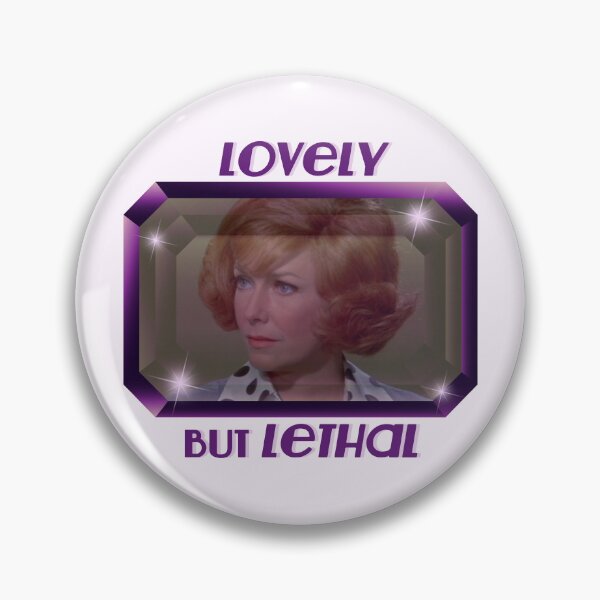 Item preview, Lovely But Lethal (Purple on Off-White) designed and sold by PawsitiveMum3.