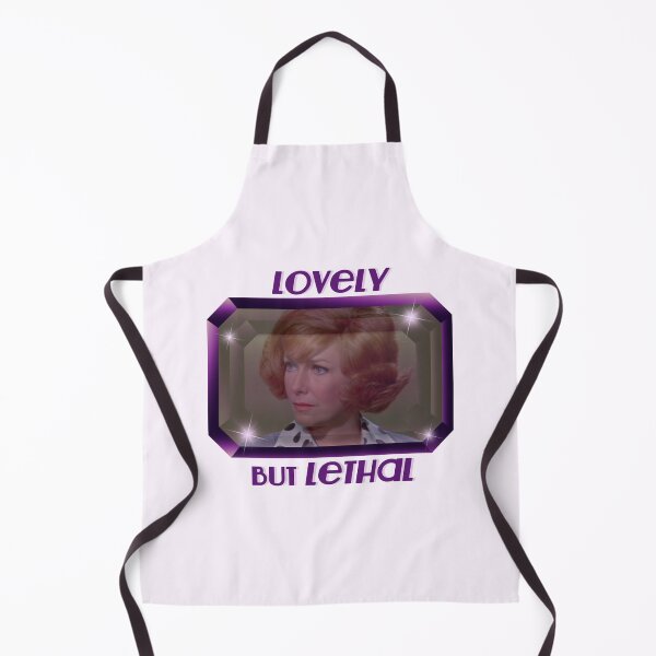 Item preview, Lovely But Lethal (Purple on Off-White) designed and sold by PawsitiveMum3.