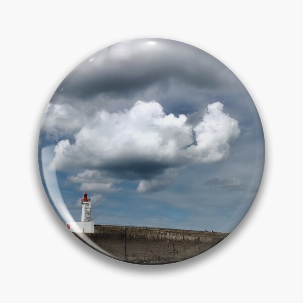 Item preview, Lighthouse on the Pier - Ocean Travel Photography designed and sold by SerenaTravelPic.