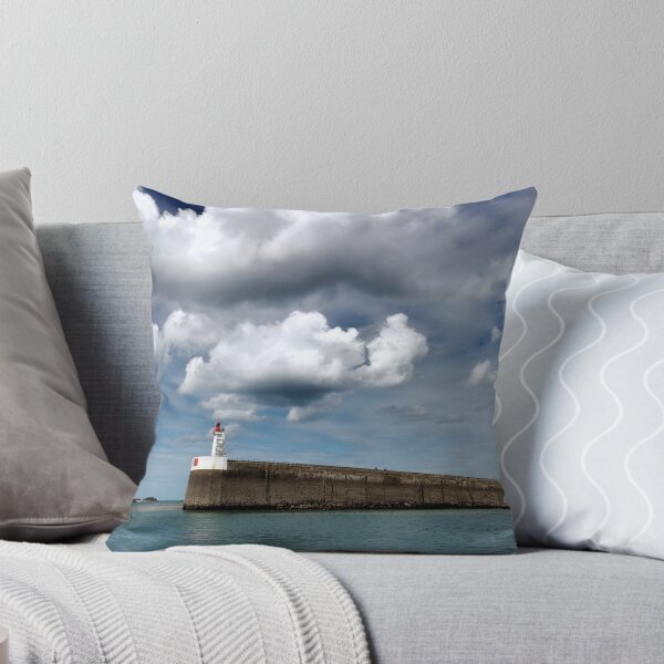 Item preview, Lighthouse on the Pier - Ocean Travel Photography designed and sold by SerenaTravelPic.