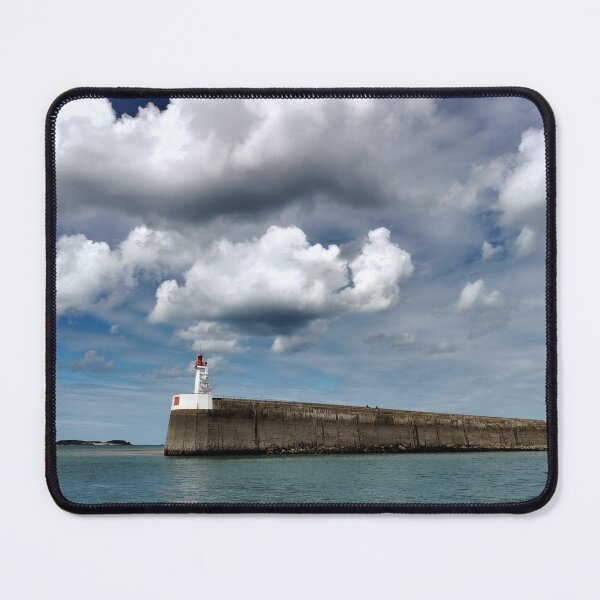 Item preview, Lighthouse on the Pier - Ocean Travel Photography designed and sold by SerenaTravelPic.