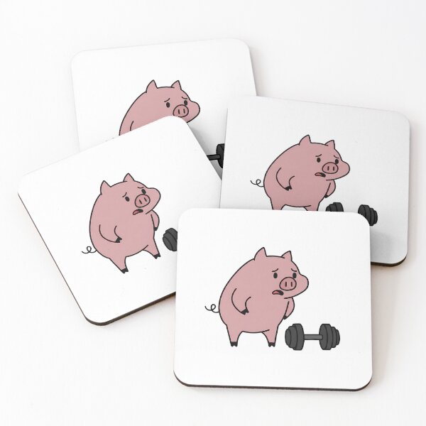 Item preview, Fitness Pig designed and sold by SimplePiggy.