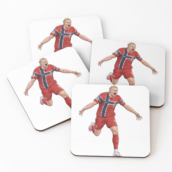 Item preview, Erling Haaland Inspired Football Fan Artwork designed and sold by Mialunaa.